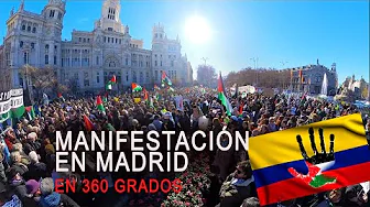 MIREN LO QUE ME ENCONTRÉ EN ESTA MANIFESTACIÓN EN MADRID – PALABRAS MAYORES